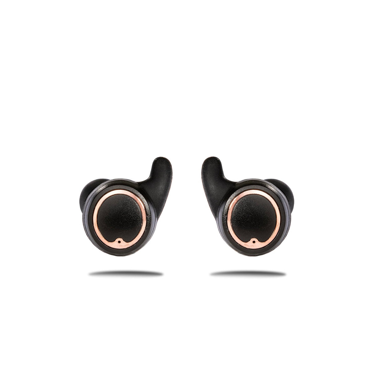 AIR Active 2.0 Matte Black Rose Gold Sport Earbuds (In Ear Wireless Headphones)